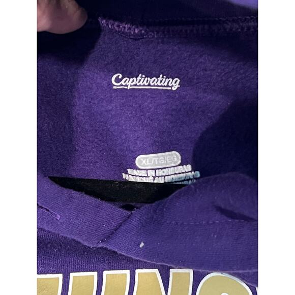 Washington Huskies Captivating Pullover Hoodie Mens XL - Picture 3 of 3
